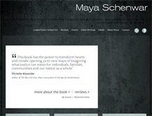 Tablet Screenshot of mayaschenwar.com